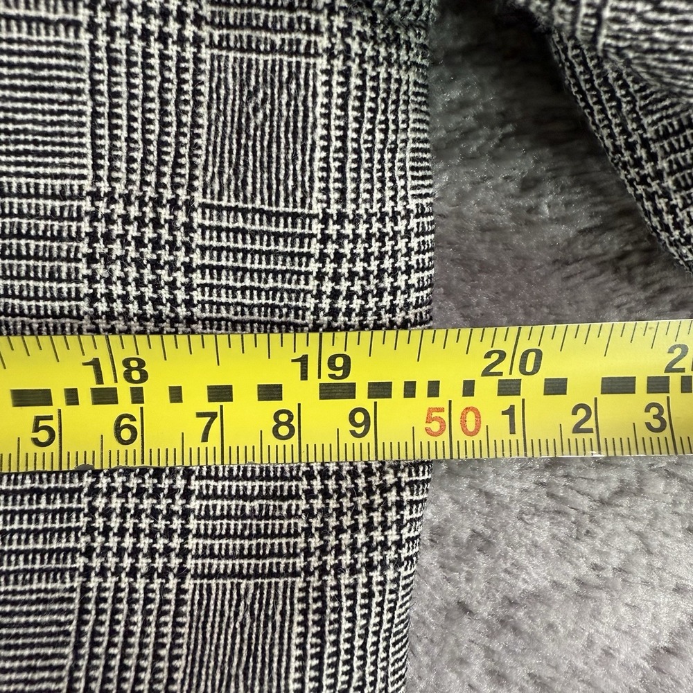 Pendleton Blazer Womens 16P Black Gray Plaid Virgin Wool Heritage USA Classic - Picture 8 of 11